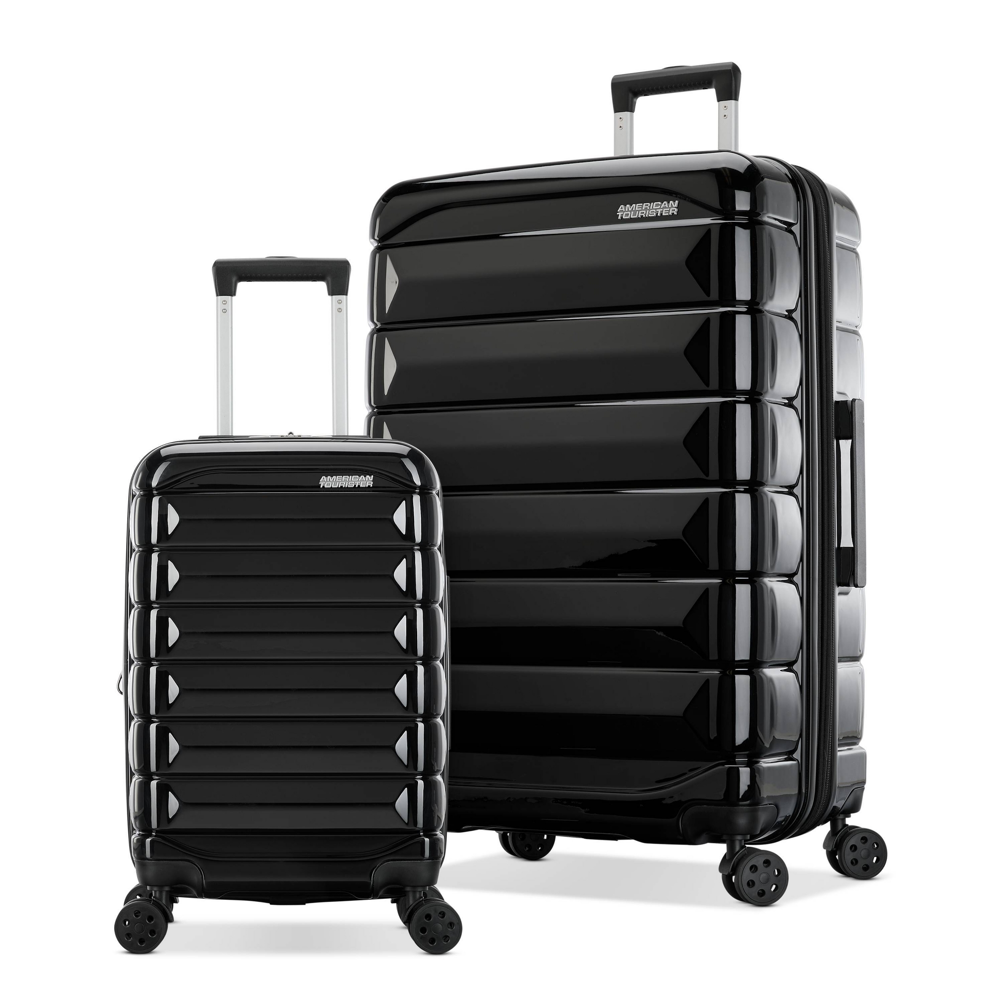 American Tourister Hardside Luggage 2pc Set - Black