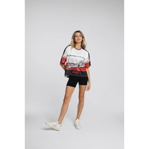 NCAA Alabama Crimson Tide Women's Crew Neck Mesh Jersey - 1 of 4