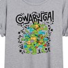 Women's - Teenage Mutant Ninja Turtles - Cowabunga Oversized Graphic T-Shirt - 2 of 4