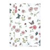 Hudson Baby Infant Girl Cotton Flannel Burp Cloths, Hummingbird Garden 7 Pack, One Size - 3 of 4