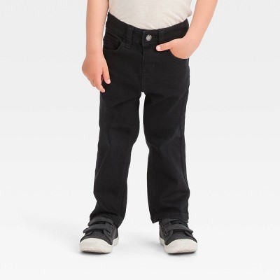 Toddler Boys' Straight Fit Jeans - Cat & Jack™ Black 2t : Target