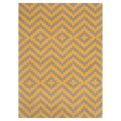 5'x7' Kennedy Area Rug Taupe / Gold - Safavieh