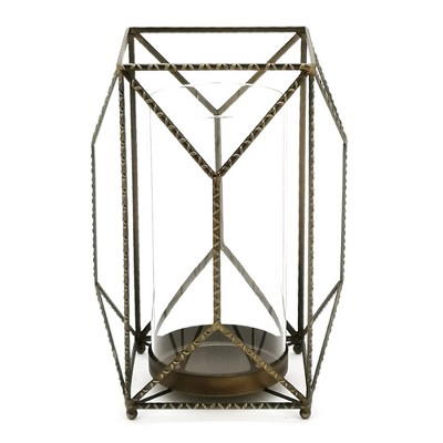 Melrose Geometric Iron Candle Holder