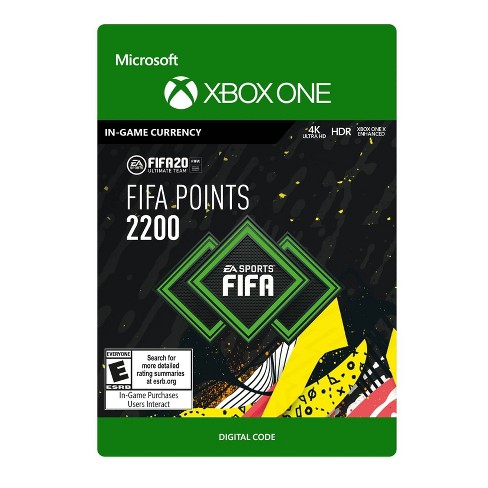Notesbog tage koloni Fifa 20 Ultimate Team 2200 Fifa Points - Xbox One (digital) : Target
