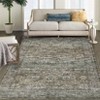 Machine Washable Rug Ultra Thin Area Rug Non Slip Vintage Rug Foldable Stain Resistant Rugs for Living Room Bedroom Indoor Low Pile Carpet - 2 of 4