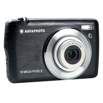 AGFAPhoto DC8200 18MP Compact Digital Camera with 8x Optical Zoom Black