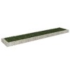vidaXL Gabion Raised Bed Galvanized Steel Planter - 196.9" L x 39.4" W x 7.9" H - Sturdy and Durable Border for Outdoor Gardens, Patios - 2 of 4