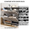 Shoe Cabinet with 4 Flip Drawers - 3 of 4