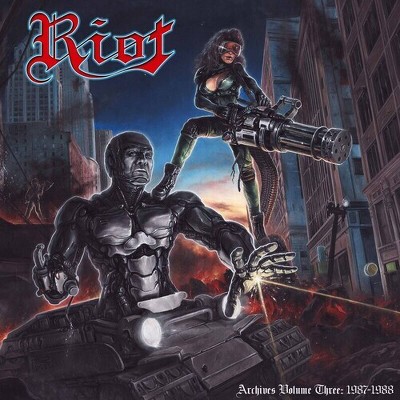 Riot - Archives Volume 3: 1987-1988- Red (Colored Vinyl Red with DVD Limited Edition Gatefold LP Jacket)