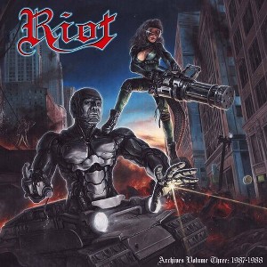 Riot - Archives Volume 3: 1987-1988- Red (Colored Vinyl Red with DVD Limited Edition Gatefold LP Jacket) - 1 of 1