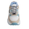 bebe Women's Fashion Lace-Up Platform Shoes Chunky Sneakers with Mixed Material Upper and Logo Rivet - 4 of 4