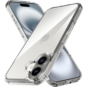 Entronix Case Compatible with iPhone 16 Plus - [Flexible] TPU Clear - 1 of 4