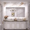 Keonjinn LED Backlit Bathroom Vanity Wall Mirror, 3 Color Temperatures Dimmable, Anti-Fog - 2 of 4