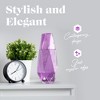 American Atelier Modern Geometric 37oz Bedside Carafe and Tumbler Glass/Lid, 2-Piece Set - 3 of 4
