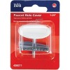 Do it Best Do it 1-3/4 In. White Metal Faucet Hole Cover 456071 - 2 of 2