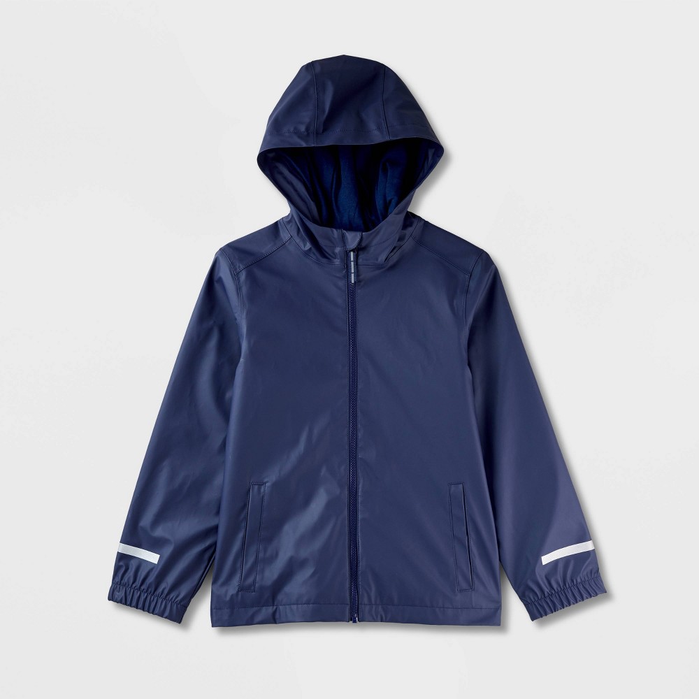Kids' Rain Coat - Cat & Jack™ Navy Blue XXL