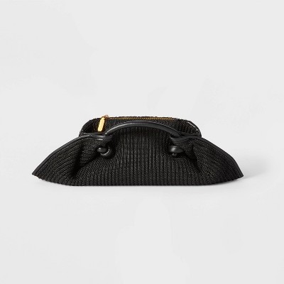 Croissant Clutch Handbag - Future Collective™ with Gabriella Karefa-Johnson Black