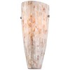 Possini Euro Design Isola Modern Wall Light Sconce Mosaic Mother of Pearl Glass Hardwire 5" Fixture for Bedroom Bathroom Vanity Reading Living Room - 3 of 4