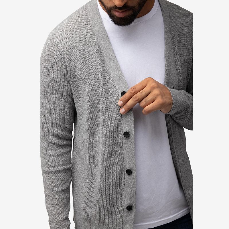 X RAY Men's Cotton Cardigan Sweater, 5 of 6