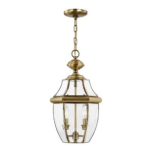 Livex Lighting Monterey 2 - Light Pendant in  Antique Brass - 1 of 4