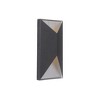 Craftmade Lighting Peak 2 - Light Wall Light in  Matte Black/Brushed Aluminum - 2 of 2