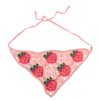 Unique Bargains Knitted Triangle Bandana Pink Blue 2 Pcs - 4 of 4