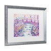 Trademark Fine Art - Josh Byer French Footbridge Matted Framed Art - 3 of 4