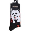 Halloween Men's Michael Myers Blood Scary Horror Movie Crew Socks Black - 4 of 4