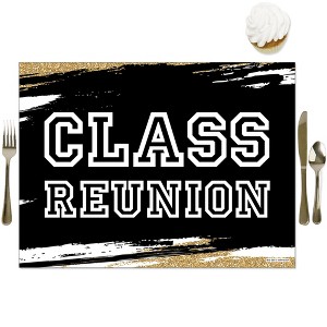 Big Dot of Happiness Reunited - Party Table Decorations - School Class Reunion Party Placemats - Set of 16 - 1 of 4
