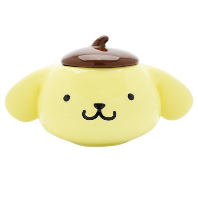 Pom Pom Purin 16 Oz Yellow Slim Plastic Cup With Straw : Target