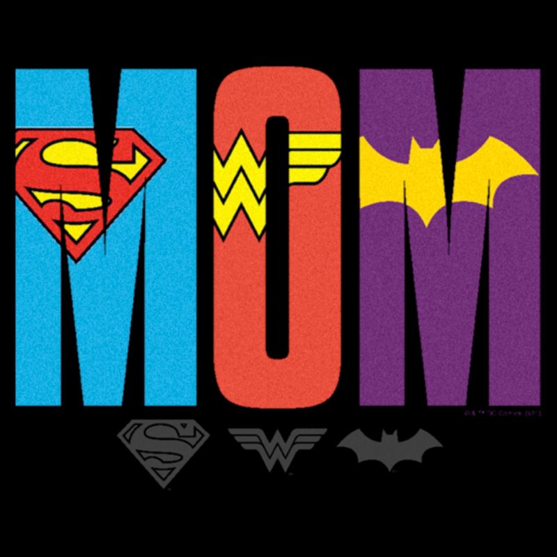 Women's DC Super Hero Girls Hero Mom T-Shirt, 2 of 5
