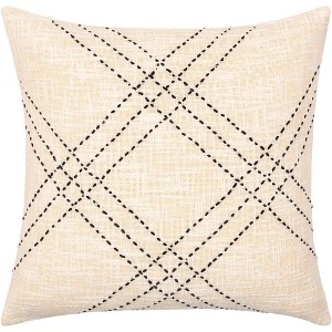 Mark & Day Aura Cottage Cream Throw Pillow - 1 of 4