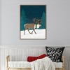 Amanti Art Christmas Caribou by Tania Garcia Canvas Art Framed - 4 of 4