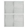 Unique Bargains Stackable Velvet Jewelry Organizer Trays with Removable Dividers for Drawer Set of 2 - 2 of 4