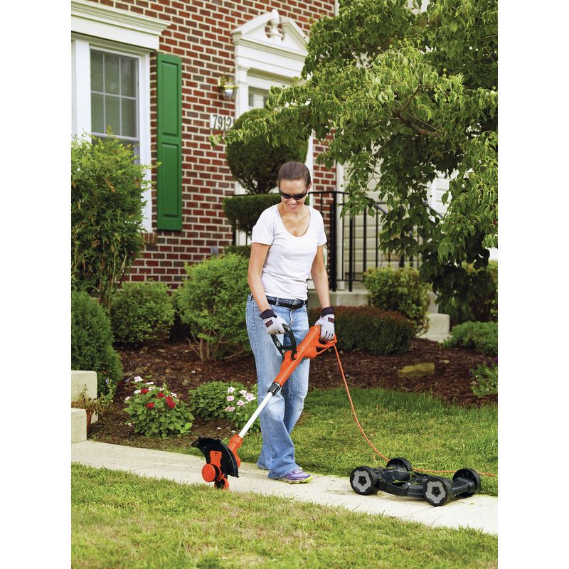 Black & Decker MTE912 6.5 Amp 3-in-1 12 in. Compact Corded Mower, 5 of 15