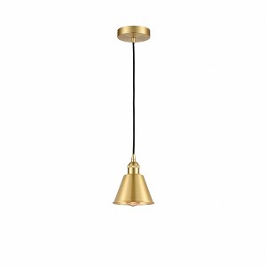 Smithfield - 1 Light Cord Hung Mini Pendant In Industrial Style-8.25 Inches Tall and 6.5 Inches Wide - 1 of 1