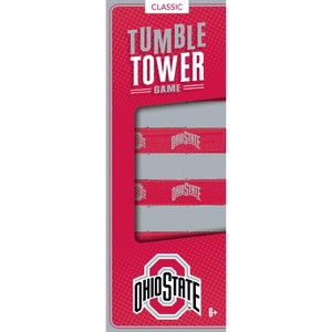 MasterPieces Real Wood Block Tumble Towers - NCAA Ohio State Buckeyes - 1 of 4