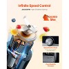 VEVOR Blender for Smoothies, 85 oz 1400W, Professional Blender with Powerful Motor, Multi-Functional Food Processing Blender, Dark Grey - 3 of 4