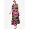Woman Within Women's Plus Size Pintucked Sleeveless Dress - 3 of 4