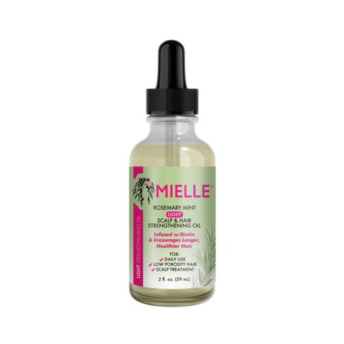 1 MIELLE ORGANICS Rosemary Mint Scalp & Hair Strengthening Oil MI