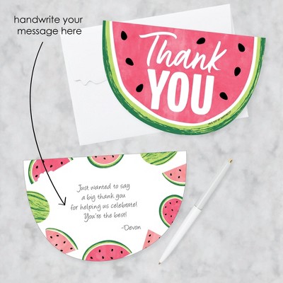 New In Package 8 Thank You Notes Red Balloon Design With Envelopes 