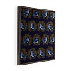 Joy Laforme Christmas Blue Jay Wreaths 8" x 10" Walnut Framed Art Canvas - Society6 - 2 of 4