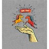 Hold Your Horses Humor Adult Long Sleeve Hoodie - 2 of 2