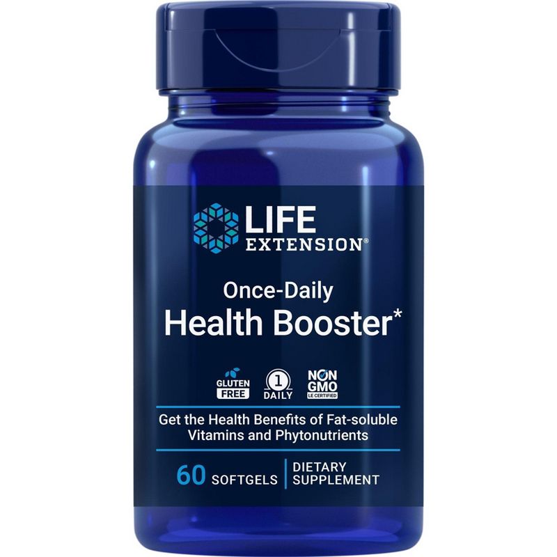 Life Extension Once-Daily Health Booster  -  60 Softgel, 1 of 3