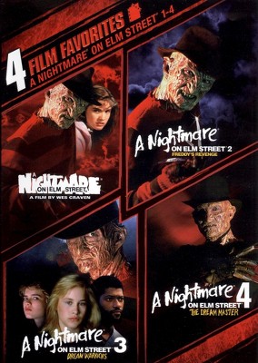 A Nightmare on Elm Street 1-4: 4 Film Favorites (DVD)