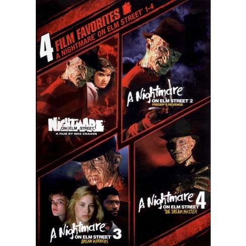 A Nightmare on Elm Street 1-4: 4 Film Favorites (DVD)