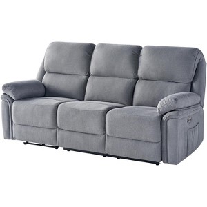 AMERLIFE Power Recliner Sofa with Type-C & USB Charging Ports - 1 of 4