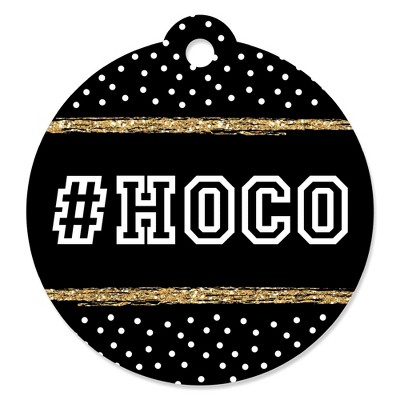 Big Dot of Happiness Hoco Dance - Homecoming Favor Gift Tags (Set of 20)