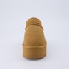 CUSHIONAIRE Huggy-2 Platform Slippers for Women, Cozy Genuine Suede Slip-On Ankle Boots for Indoor Outdoor Wear, Womens Slippers - 3 of 4