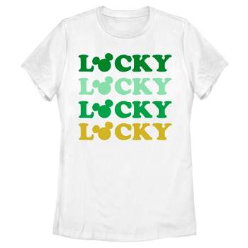 Women's Mickey & Friends Lucky Stack T-Shirt